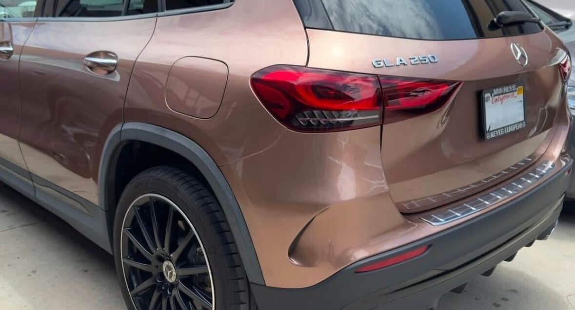 car repair before and after