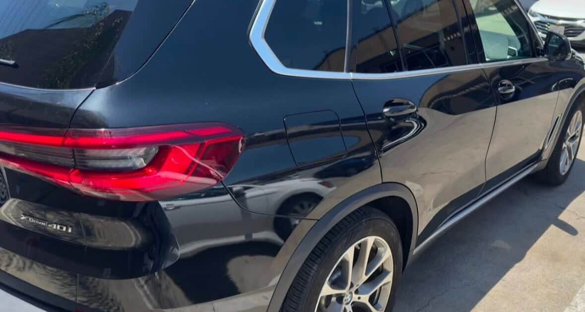 car repair before and after