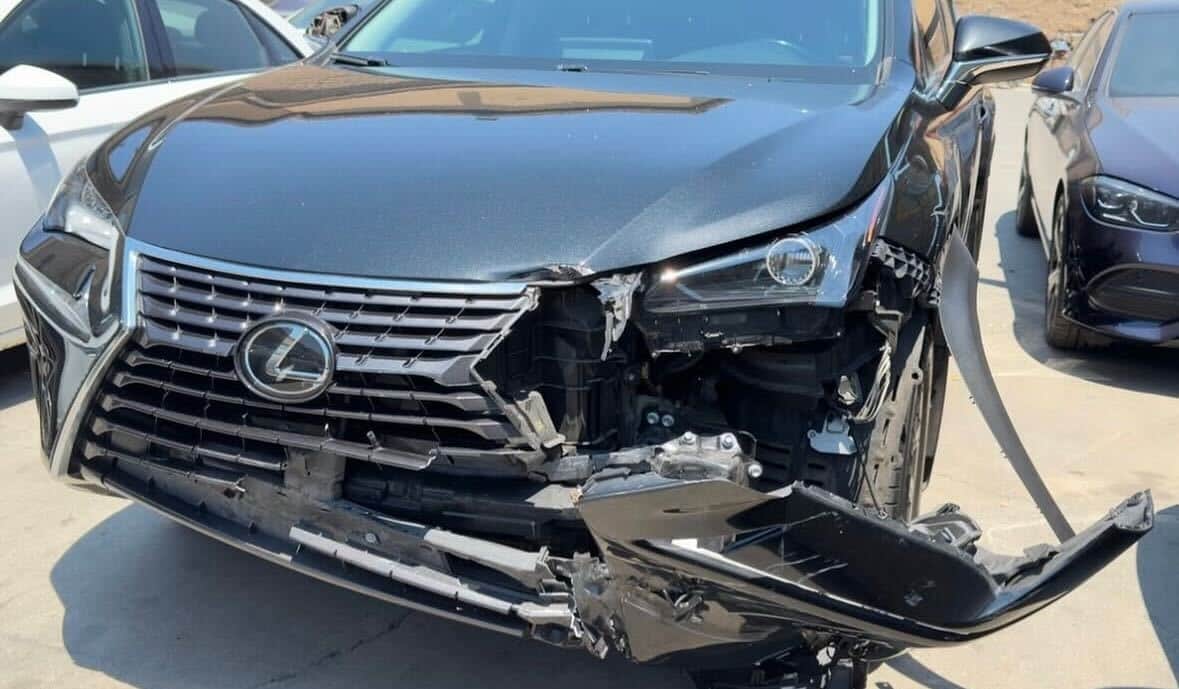 car repair before and after