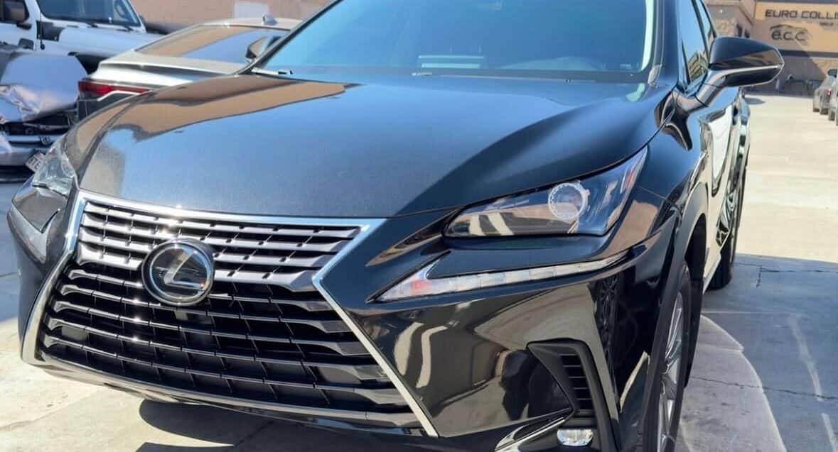 car repair before and after