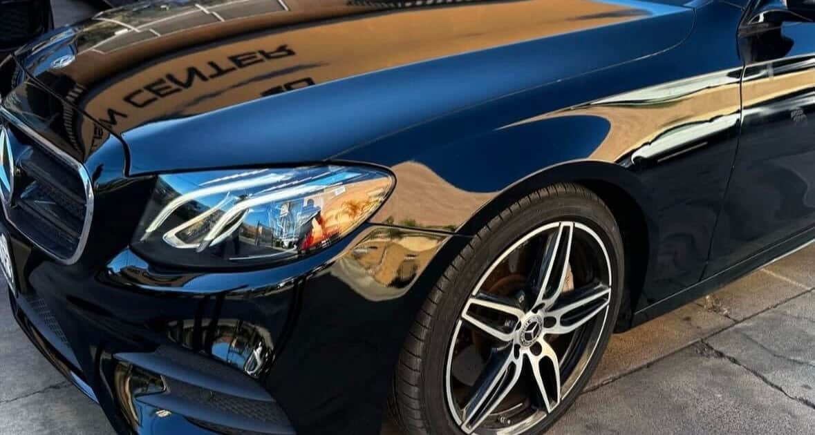 car repair before and after